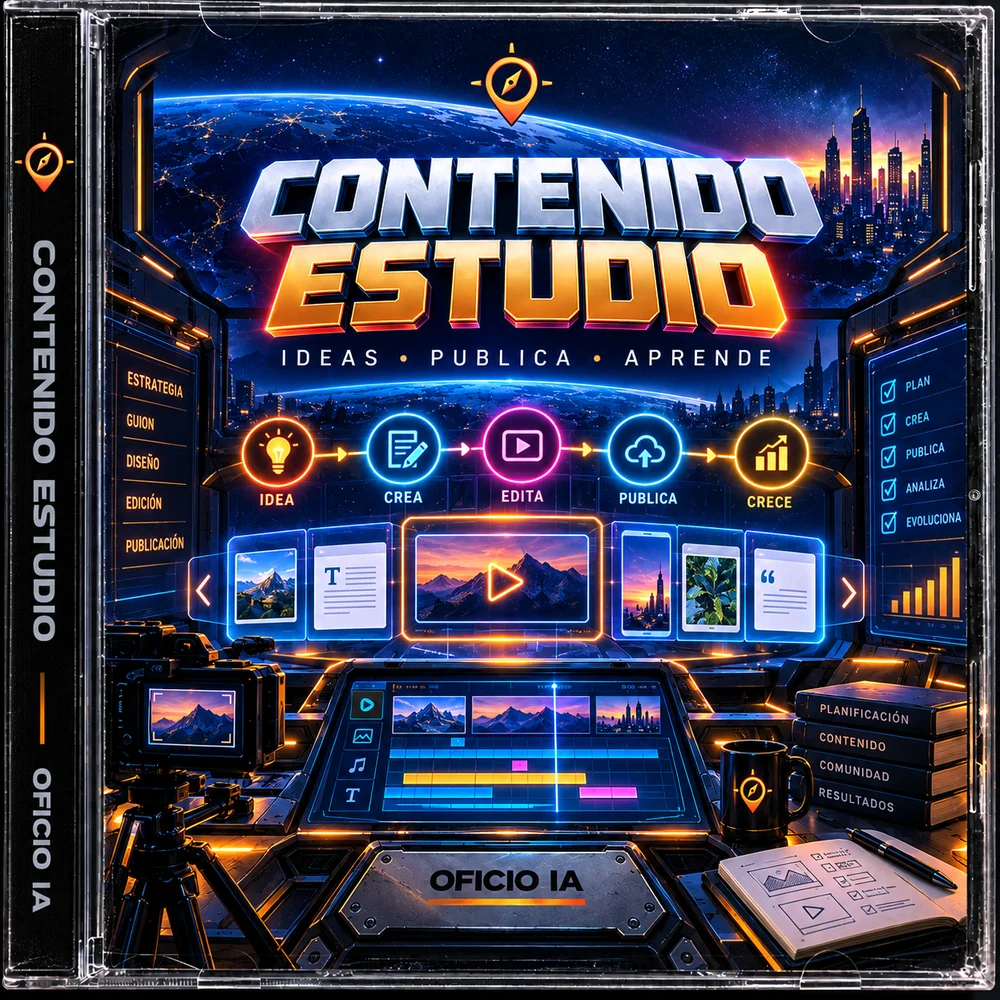Carátula retro de Contenido Estudio