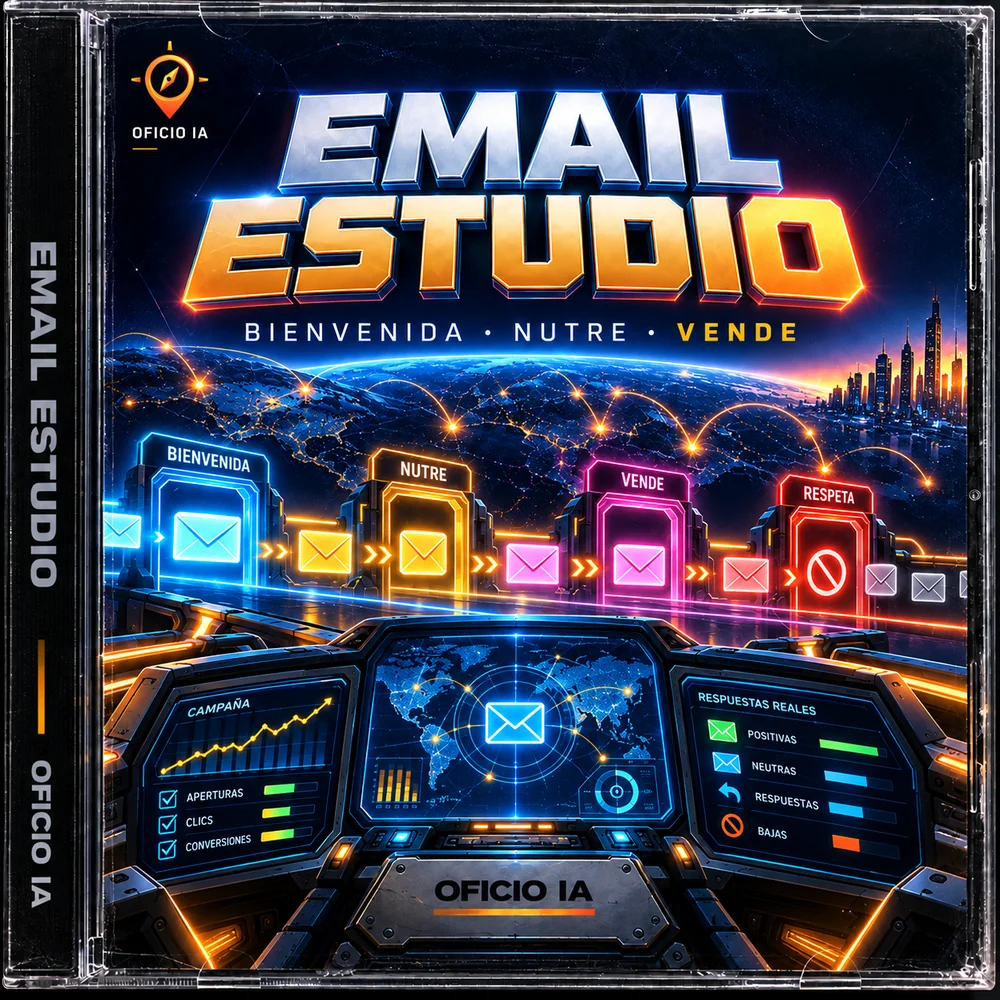 Carátula retro de Email Estudio