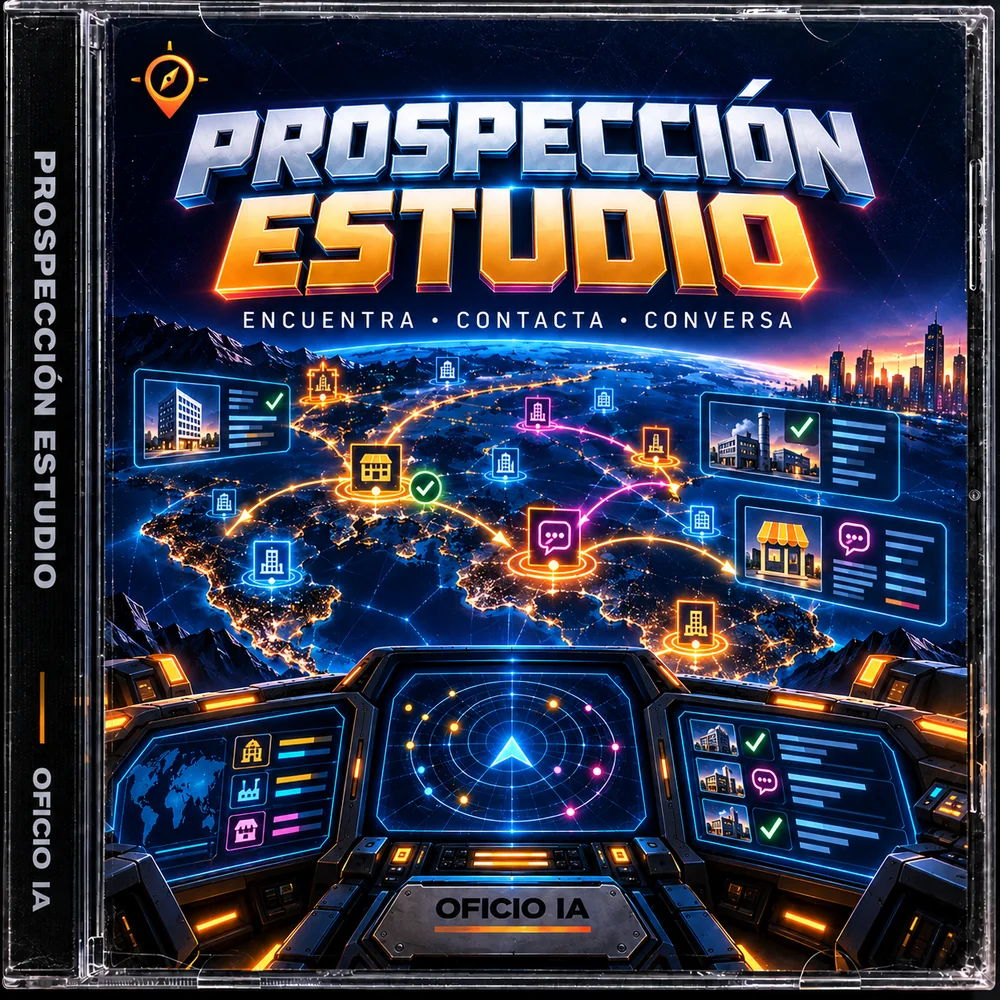 Carátula retro de Prospección Estudio